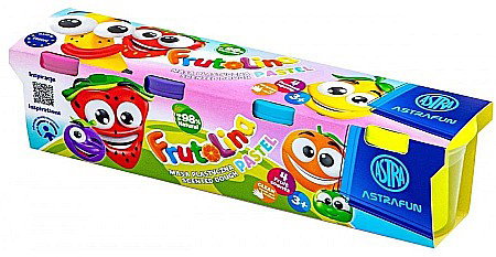 RECHIZITE SCOLARE IPB - AS PLASTILINA ASTRA FRUTOLINA LA PAHAR 4*100G CULORI PASTEL  336122013