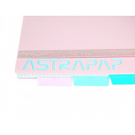 CAIET A4 PP SPIRA 200F CU ELASTIC, RIGLA SI 5 SEPARATOARE, PASTEL PATRATELE 107023003 [6]