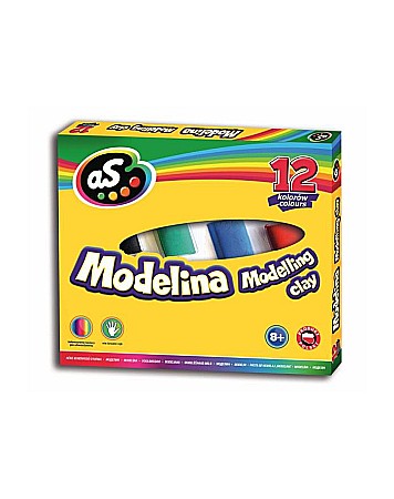 Pasta modelatoare termica - AS PASTA MODELAJ TERMO 12 CULORI ASTRA 304221004