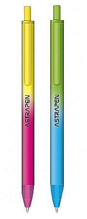 Pixuri cu gel - PIX GEL SOFT TOUCH 0.7MM CLICK ASTRAPEN GRADIENT NEON 201024001