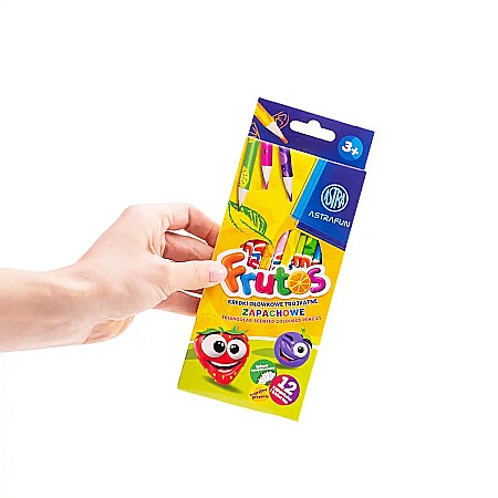 Creioane colorate - AS CREIOANE COLORATE 12/SET PARFUMATE ASTRAFUN 312024002