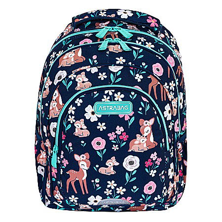 AS RUCSAC SCOLAR 3 COMPARTIMENTE ASTRABAG BABY DEER AB330 502024085 [0]