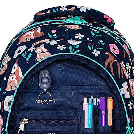 AS RUCSAC SCOLAR 3 COMPARTIMENTE ASTRABAG BABY DEER AB330 502024085 [5]