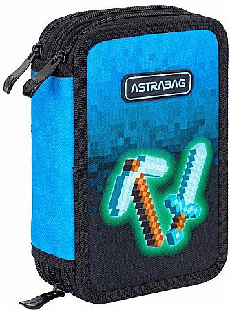 PENAR ECHIPAT 3 FERMOARE ASTRABAG BLUE PIXEL AC31 503024055 [0]