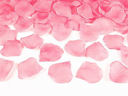 Botezuri, Gender reveal - PD PETALE TRANDAFIR, MATERIAL TEXTIL, roz deschis 100/SET PLRD100-081