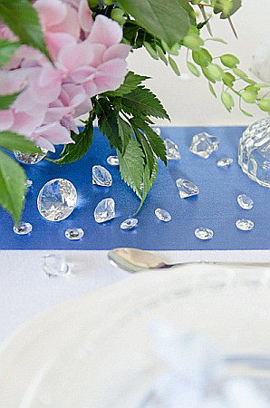 PD CONFETTI DIAMANTE, Diamond confetti, colourless, 12mm 100/SET ADC12-099 [2]