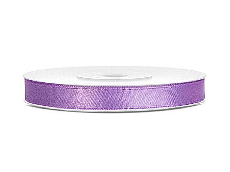 Satin pentru impachetat buchete - PD BANDA SATIN, Satin Ribbon, lavender, 6mm/25m TS6-002