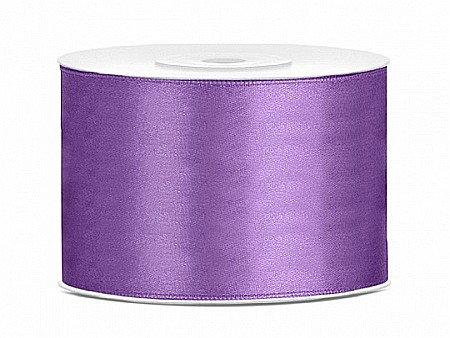 Banda satin - PD BANDA SATIN, Satin Ribbon, lavender, 50mm/25m TS50-002