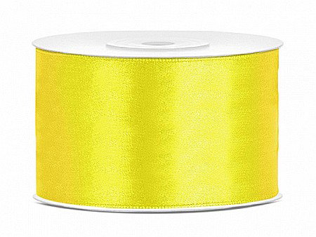 Banda satin - PD BANDA SATIN, Satin Ribbon, yellow, 38mm/25m TS38-084