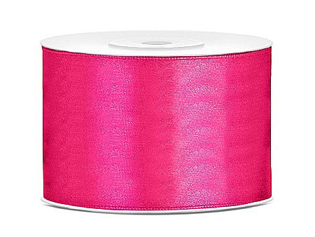 Banda satin - PD BANDA SATIN, Satin Ribbon, dark pink, 50mm/25m TS50-006