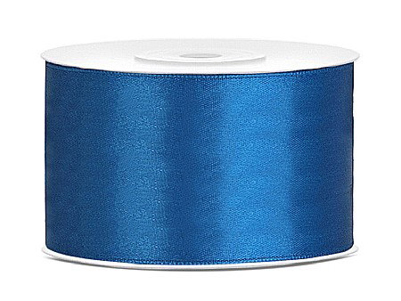 Satin pentru impachetat buchete - PD BANDA SATIN, Satin Ribbon, blue, 38mm/25m TS38-001