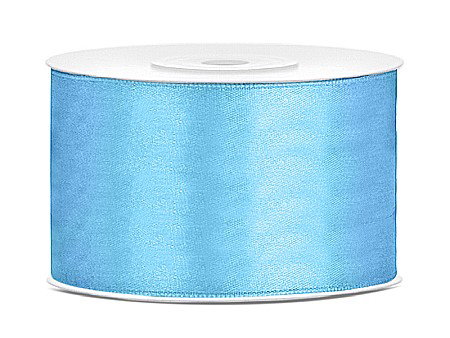 Banda satin - PD BANDA SATIN, Satin Ribbon, sky-blue, 38mm/25m TS38-011