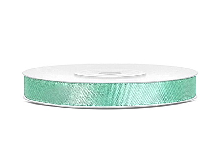 Satin pentru impachetat buchete - PD BANDA SATIN, Satin Ribbon, mint, 6mm/25m TS6-103