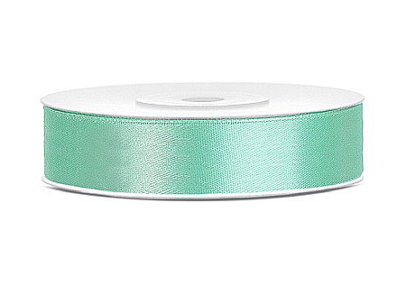 Satin pentru impachetat buchete - PD BANDA SATIN, Satin Ribbon, mint, 12mm/25m TS12-103