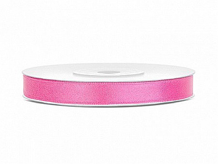 Botezuri, Gender reveal - PD BANDA SATIN, Satin Ribbon, pink, 6mm/25m TS6-081