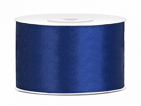 Banda satin - PD BANDA SATIN, Satin Ribbon, navy blue, 38mm/25m TS38-074