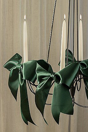 PD BANDA SATIN, Satin ribbon, bottle green, 50mm/25m TS50-012B [1]