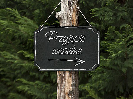PD DECORATIUNI, Hanging chalkboard sign, black TDZ7 [3]