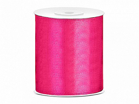 Banda satin - PD BANDA SATIN dark pink, 100mm/25m TS100-006