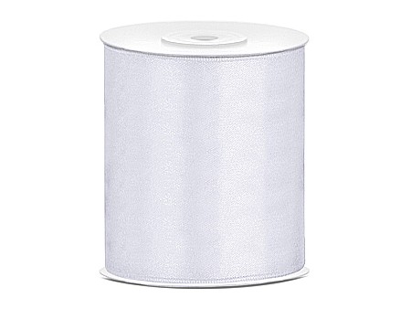 Banda satin - PD BANDA SATIN white, 100mm/25m TS100-008