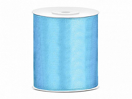 Banda satin - PD BANDA SATIN sky-blue, 100mm/25m TS100-011