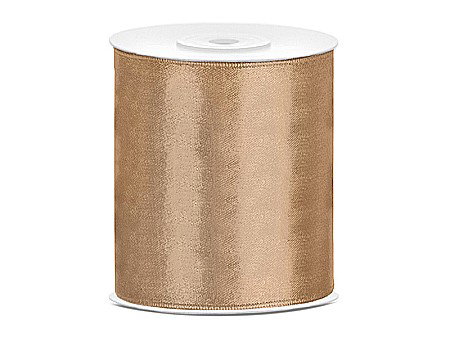 Banda satin - PD BANDA SATIN light gold, 100mm/25m TS100-019J