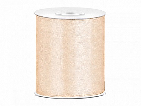 Banda satin - PD BANDA SATIN cream, 100mm/25m TS100-079