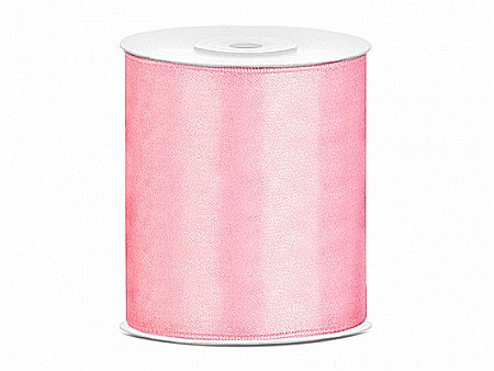 Banda satin - PD BANDA SATIN light pink, 100mm/25m TS100-081J