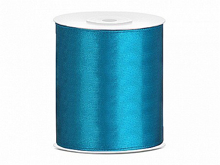 Banda satin - PD BANDA SATIN turquoise, 100mm/25m TS100-083