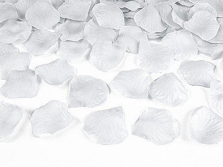 Flori si petale artificiale PF - PD PETALE TRANDAFIR, MATERIAL TEXTIL, argintiu 100/SET PLRD100-018