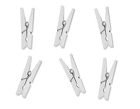 PD CLEME DE LEMN, 3cm, white 20/set KLD-008 [1]
