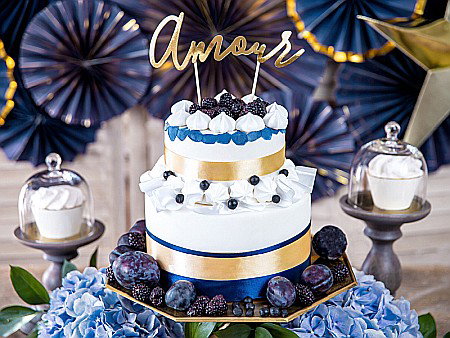 PD BANDA SATIN, Satin Ribbon, royal blue, 38mm/25m TS38-074R [1]