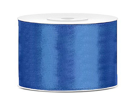 Banda satin - PD BANDA SATIN, Satin Ribbon, royal blue, 50mm/25m TS50-074R