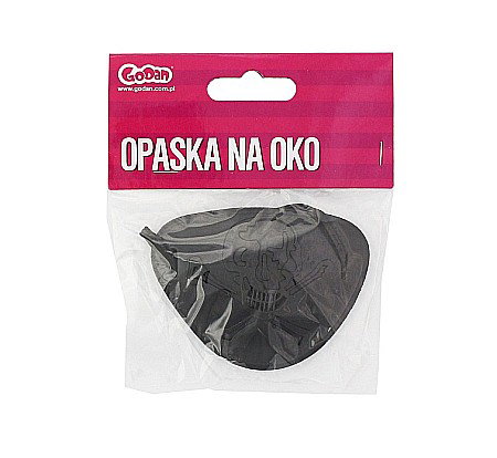 GOD PLASTURE DE PIRAT, PENTRU OCHI, NEGRU F905 [2]