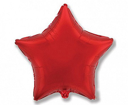 Baloane de Craciun si An Nou - GOD BALON FOLIE ALUMINIU Star, 71cm, red 306500R