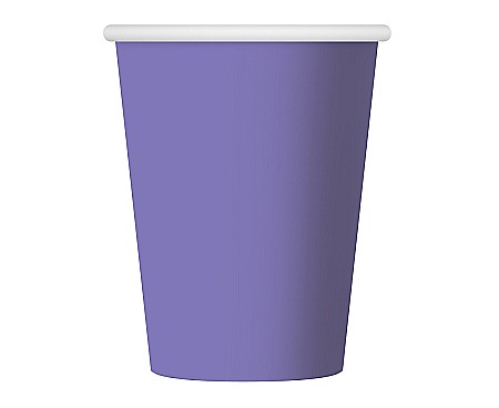 Servetele/ Farfurii/ Pahare/ Paie Craciun - GOD PAHARE CARTON Lavender, 250ml, 6/set PF-KJL