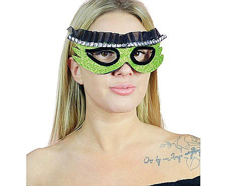 GOD MASCA FANCY VERDE GLITTER PASLA MKOSZ-CH [0]