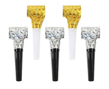 GOD FLUIERE DIN HARTIE PARTY Holographic blowouts, 4cm 5/set PZ-TRH5 [1]