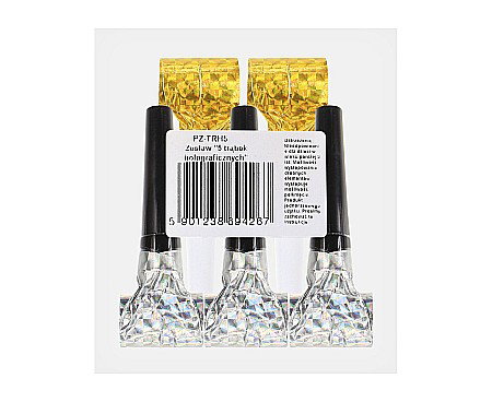 GOD FLUIERE DIN HARTIE PARTY Holographic blowouts, 4cm 5/set PZ-TRH5 [2]