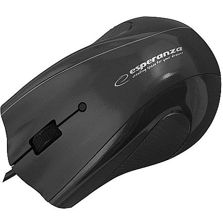 TEC MOUSE ESPERANZA + MOUSE PAD GEL EM125K NEGRU [1]