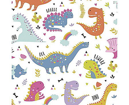 ARTICOLE PARTY - GOD SERVETELE 33*33CM 20/SET FUNNY DINOSAURS SD_OG_036001