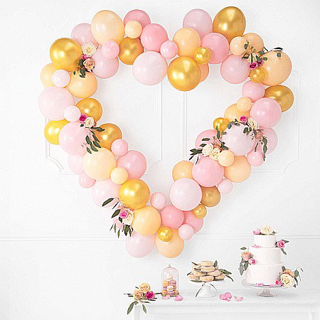 PD BALOANE Strong Balloons 27cm, Metallic Gold, 50/set SB12M-019-50 [3]