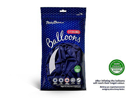 PD BALOANE Strong Balloons 27cm, Pastel Royal Blue, 10/SET SB12P-074R-10 [1]