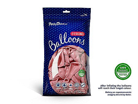 PD BALOANE Strong Balloons 27cm, Pastel Baby Pink, 10/SET SB12P-081J-10 [1]