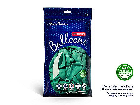 PD BALOANE Strong Balloons 27cm, Pastel Aquamarine, 10/SET SB12P-083A-10 [1]