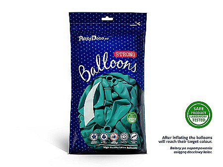 PD BALOANE Strong Balloons 27cm, Pastel Lagoon Blue, 10/SET SB12P-083L-10 [1]
