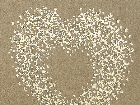 PD CARTE DE OASPETI 20.5*20.5CM 22F COPERTA KRAFT CU ORNAMENT AURIU KWAP48 [1]