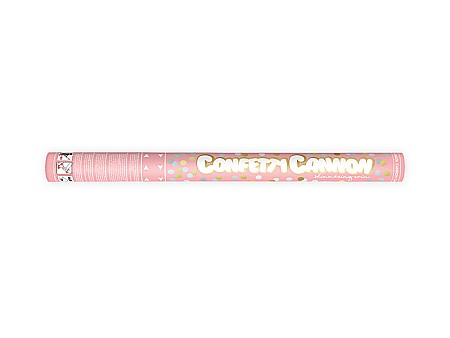 ARTICOLE PARTY - PD CONFETTI, Confetti cannon with circles, 60cm TUKK60-018-19