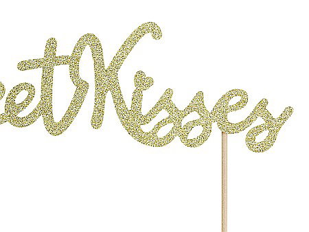 PD DECORATIUNI PENTRU TORT Sweet Love - Sweet kisses, 16.5cm KPT24-019B [1]