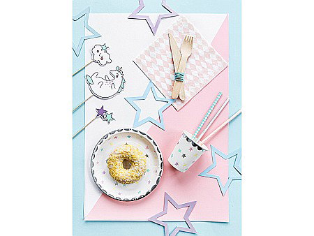 PD FARFURII CARTON Unicorn - Stars, 18 cm 6/SET TPP14 [5]
